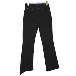 aeropostale High Rise Flare Black Jeans 4R